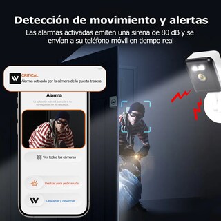 Foto 3 | Foto 3 | ''2pcs 4mp Camaras De Seguridad Contra El Agua Con Resolución Blanco ''