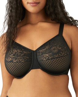 Foto 1 | Foto 1 | Minimizador De Efectos Visuales Bra Wacoal Negro 38ddd - Venta Internacional.