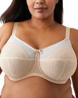 Foto 1 | Foto 1 | Bra Wacoal Retro Chic  Figura Completa  Con Aros  Color Tostado 40d - Venta Internacional.