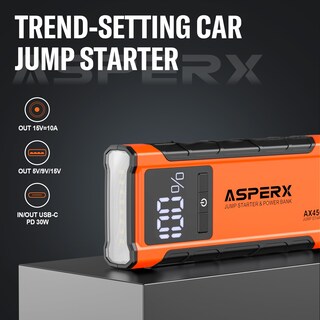Foto 3 | Foto 3 | Arrancador De Batería Asperx Ax4500 4500a 12v Con Pantalla Lcd De 4'' - Venta Internacional.