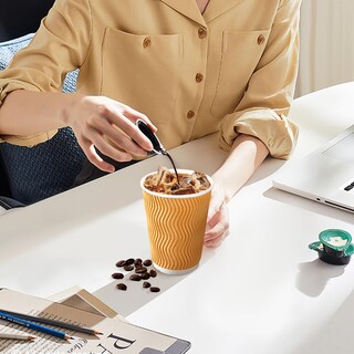 Foto 4 | Foto 4 | Tazas De Café Desechables Bysnow 90 Unidades 470 Ml Con Aislamiento - Venta Internacional.