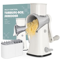 Rallador Rotativo De Queso X Home 5 En 1 Con Base De Succión - Venta Internacional.