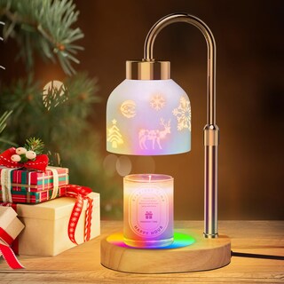 Foto 1 | Foto 1 | Lámpara Calentadora De Velas Navideña Lukasa Con Temporizador Y Regulador De Intensidad - Venta Internacional.
