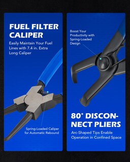 Foto 5 | Foto 5 | Set De Reparación De Tuberías De Combustible Y Aire Acondicionado Pliers Orion Motor Tech De 5 Piezas - Venta Internacional.