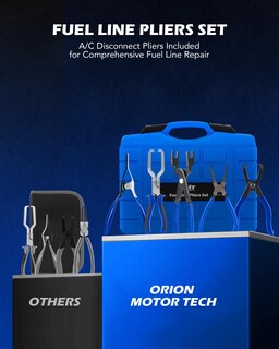 Foto 7 | Foto 7 | Set De Reparación De Tuberías De Combustible Y Aire Acondicionado Pliers Orion Motor Tech De 5 Piezas - Venta Internacional.