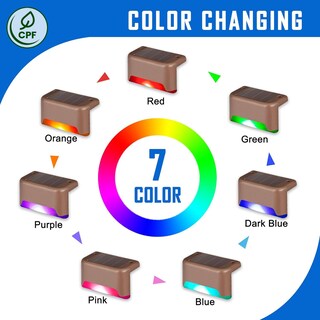 Foto 5 | Foto 5 | Luces Solares Para Terraza Solpex Que Cambian De Color Paquete De 16 Impermeables - Venta Internacional.