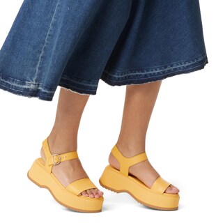 Foto 5 | Foto 5 | Sandalia Sorel Dayspring Amarillo Radiance Con Correa Al Tobillo Talla 6.5 - Venta Internacional.