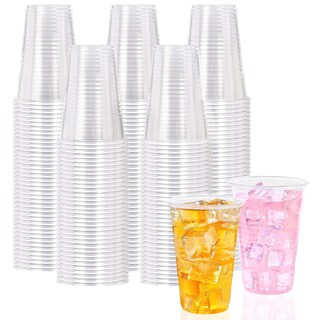 Foto 1 | Foto 1 | Vasos Desechables Bysnow De Plástico Transparente De 16 Oz Paquete De 200 - Venta Internacional.