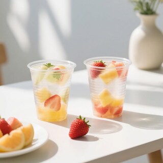 Foto 6 | Foto 6 | Vasos Desechables Bysnow De Plástico Transparente De 16 Oz Paquete De 200 - Venta Internacional.