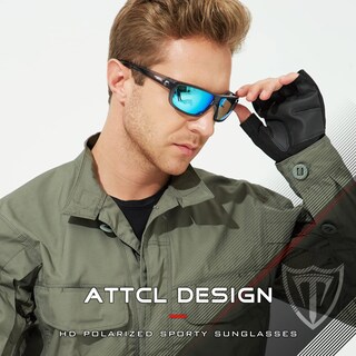 Foto 2 | Foto 2 | Gafas De Sol Polarizadas Attcl Ultraligeras Tr90 Uv400 5001 - Venta Internacional.