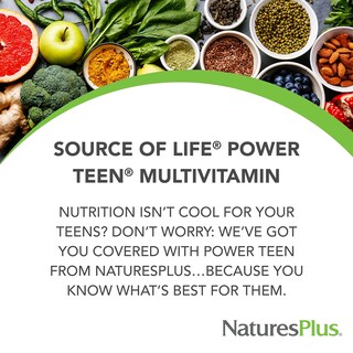 Foto 3 | Foto 3 | Suplemento Naturesplus Source Of Life Power Teen 180 Comprimidos - Venta Internacional.