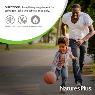 Foto 6 | Foto 6 | Suplemento Naturesplus Source Of Life Power Teen 180 Comprimidos - Venta Internacional.