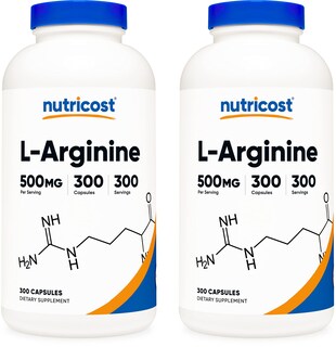 Foto 1 | Foto 1 | Cápsulas Nutricost De 500 Mg De L-arginina 600 Unidades Sin Ogm - Venta Internacional.