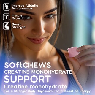 Foto 4 | Foto 4 | Creatina Soft Chews Openovomins 6400 Mg Sin Azúcar Veganos - Venta Internacional.