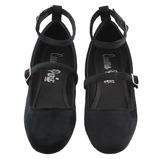 Foto 6 | Foto 6 | Zapatilla Dama Cosmo Paris 198 Negro Giza Flats Casual Talla 23 A 26 E