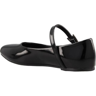Foto 4 | Foto 4 | Zapatilla Dama Cosmo Paris 29903 Negro En Charol Balerina Flat Talla 23 A 26 E