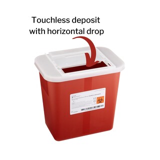 Foto 3 | Foto 3 | Contenedor Para Objetos Punzantes Mckesson Prevent  7 X 27 X 26 Cm  7 5 L  Color Rojo - Venta Internacional.