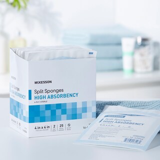 Foto 7 | Foto 7 | Esponjas Divididas Mckesson Para Apósitos Estériles  10 X 10 Cm - Venta Internacional.
