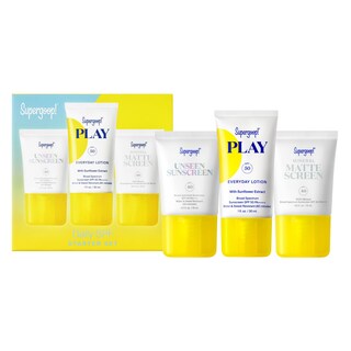 Foto 1 | Foto 1 | Protector Solar Supergoop! Trío De Spf Starter Con Spf 40-50 Para Uso Diario - Venta Internacional.
