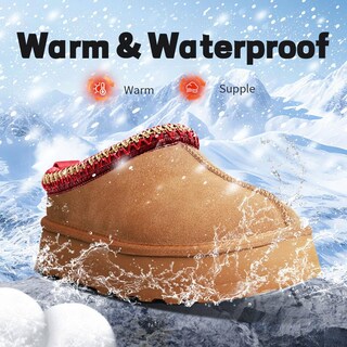 Foto 3 | Foto 3 | Pantuflas Femeninas Con Plataforma Y Diseño Slip-on De Shearling De Metricfalcon - Venta Internacional.
