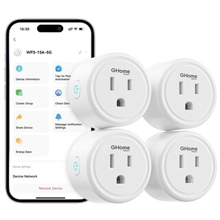 Foto 1 | Foto 1 | Smart Plug Home Smart 15 A Wi-fi Alexa Google Home Paquete De 4 - Venta Internacional.