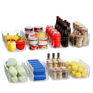 Foto 1 | Foto 1 | Organizer Para Refrigerador Bins Incostar Con Asa De 31 5 Cm Paquete De 8 - Venta Internacional.
