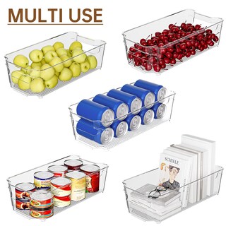 Foto 7 | Foto 7 | Organizer Para Refrigerador Bins Incostar Con Asa De 31 5 Cm Paquete De 8 - Venta Internacional.