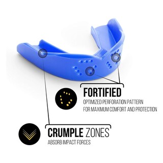 Foto 3 | Foto 3 | Protector Bucal Sisu 3d Youth Electric Blue 2.0 Mm Para Atletas - Venta Internacional.