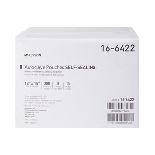 Foto 3 | Foto 3 | Bolsas De Esterilización Autosellantes Mckesson Medical De 12 X 15 Cm - Venta Internacional.