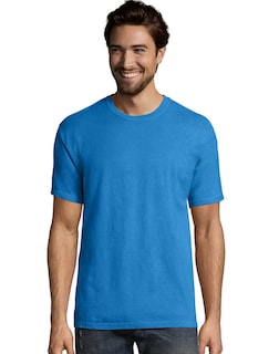Foto 1 | Foto 1 | Camiseta Hanes Comfortwash Xs Azul Cielo De Verano De Algodón - Venta Internacional.