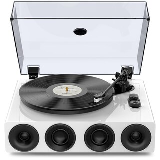 Foto 1 | Foto 1 | Tocadiscos 1byone At-3600l Inalámbrico Con Transmisión Por Correa Blanca - Venta Internacional.