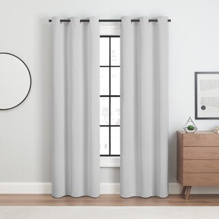 Foto 2 | Foto 2 | Cortinas Eclipse Andover Thermal Blackout 107 X 213 Cm Plateadas - Venta Internacional.