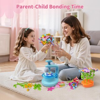 Foto 3 | Foto 3 | Kit De Ramo De Flores De Tela Diy Vnlina Para Niños De 8 A 12 Años - Venta Internacional.