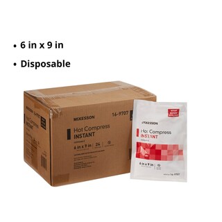 Foto 4 | Foto 4 | Hot Compress Instant Hot Pack Mckesson Desechable Paquete De 24 - Venta Internacional.