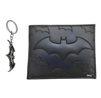 Foto 1 | Foto 1 | ''cartera De Batman Gran Capacidad De Múltiples Compartimentos Color Negro ''