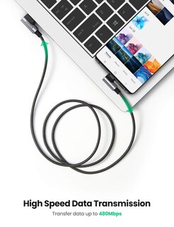 Foto 4 | Foto 4 | Cable Usb A Usb C Ugreen De 1 M Carga Rápida A 90° - Venta Internacional.