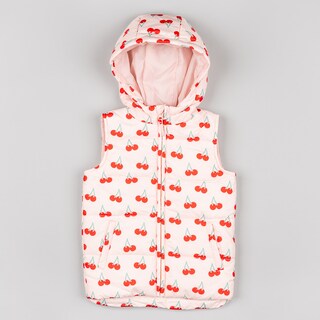 Foto 1 | Foto 1 | Chaleco Con Estampado De Cerezas Para Niña Zippy