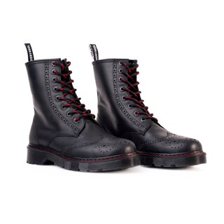 Foto 3 | Foto 3 | Botas Offlander  Tipo Militar - Boston  Piel Crazy  Negro