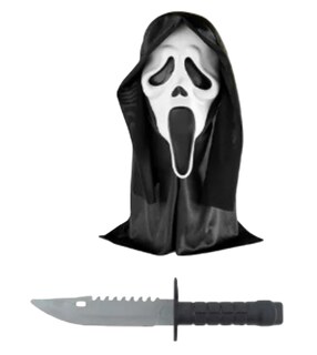 Foto 1 | Foto 1 | 2pc Máscara Para Halloween Xtellar De Terror Ghostface Scream