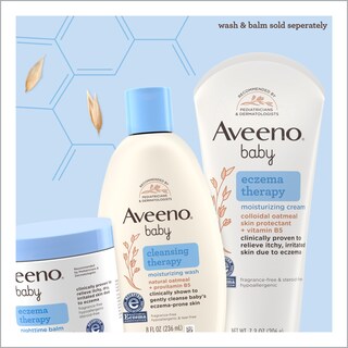 Foto 7 | Foto 7 | Crema Hidratante Aveeno Baby Eczema Therapy 215ml - Venta Internacional.