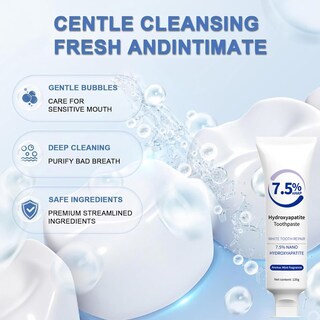 Foto 3 | Foto 3 | Pasta De Dientes Botumiuy Con Hidroxiapatita Al 7 5% De Protección Del Esmalte 2 X 100 Ml - Venta Internacional.