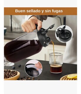 Foto 3 | Foto 3 | Cafetera 1.9 L Vidrio Con Filtro Inoxidable Color Negro