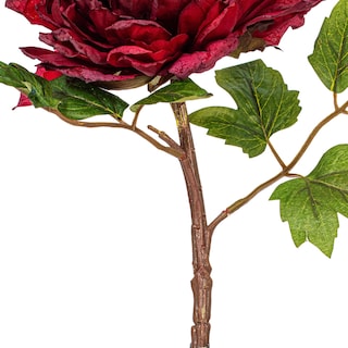Foto 3 | Foto 3 | Planta Artificial Vickerman  Tallo De Peonía Borgoña  42 Cm  Paquete De 3 - Venta Internacional.