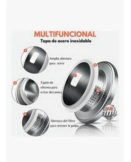 Foto 4 | Foto 4 | Jarra Vidrio Grueso Y Resistente Con Tapa De 2 Litros Color Transparente