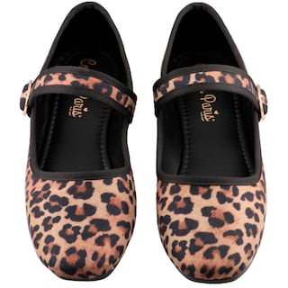 Foto 6 | Foto 6 | Zapatilla Dama Cosmo Paris 1159 Leopardo Balerina Flat Casual Talla 22 A 27 E