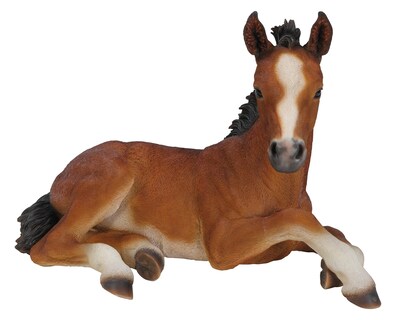 Foto 1 | Foto 1 | Figura De Potro De Caballo Hi-line Gift Ltd Grande En Poliresina - Venta Internacional.