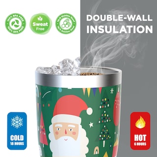 Foto 3 | Foto 3 | Vaso Navideño Haushof De Acero Inoxidable De 590 Ml - Venta Internacional.