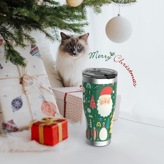Foto 6 | Foto 6 | Vaso Navideño Haushof De Acero Inoxidable De 590 Ml - Venta Internacional.