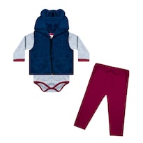 Conjunto para Bebé Niño Disney Mickey Mouse 3 Piezas