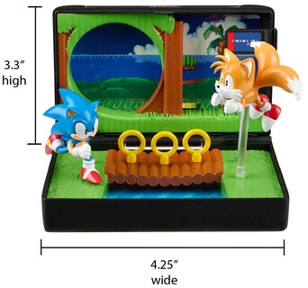 Foto 2 | Foto 2 | Console Heroes Sonic The Hedgehog 2 Set De Juego Con Mini Figuras - Venta Internacional.